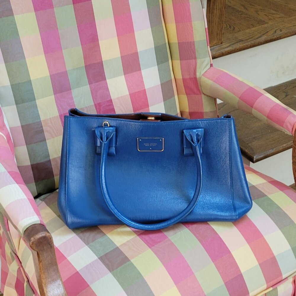 Practically New- Marc Jacobs Big Apple Bag - BLUE